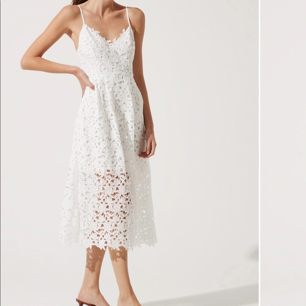 Nordstrom ASTR the label white dress size small